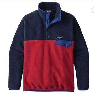 Patagonia Synchilla Snap T-Fleece Classic Red